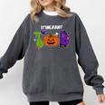 TOD Itinerant Teacher Of The Deaf Halloween ASL Interpreters Comfort Colors Sweatshirt Pepper TOD Itinerant Teacher Of The Deaf Halloween ASL Interpreters Comfort Colors Sweatshirt Pepper