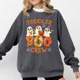Toddler Boo Crew Halloween Costume For Teacher Kids Comfort Colors Sweatshirt Pepper Toddler Boo Crew Halloween Costume For Teacher Kids Comfort Colors Sweatshirt Pepper