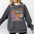 Toddler Boo Crew Halloween Daycare Teacher Kids Comfort Colors Sweatshirt Pepper Toddler Boo Crew Halloween Daycare Teacher Kids Comfort Colors Sweatshirt Pepper