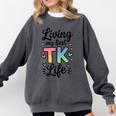 Transitional Kindergarten TK Teacher Comfort Colors Sweatshirt Pepper Transitional Kindergarten TK Teacher Comfort Colors Sweatshirt Pepper