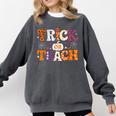 Trick Or Teach Teacher Halloween Costume Men Women Comfort Colors Sweatshirt Pepper Trick Or Teach Teacher Halloween Costume Men Women Comfort Colors Sweatshirt Pepper