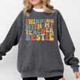 Twin Day Friends Teacher Twinning With My Bestie Matching Comfort Colors Sweatshirt Pepper Twin Day Friends Teacher Twinning With My Bestie Matching Comfort Colors Sweatshirt Pepper