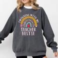 Twinning With My Teacher Bestie Spirit Week Girls Day Kids Comfort Colors Sweatshirt Pepper Twinning With My Teacher Bestie Spirit Week Girls Day Kids Comfort Colors Sweatshirt Pepper