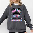 Twinning With My Teacher Bestie Twin Day Friends Teacher Comfort Colors Sweatshirt Pepper Twinning With My Teacher Bestie Twin Day Friends Teacher Comfort Colors Sweatshirt Pepper
