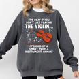 Violin Player Costume For Men Women Violin Teacher Violinist Comfort Colors Sweatshirt Pepper Violin Player Costume For Men Women Violin Teacher Violinist Comfort Colors Sweatshirt Pepper