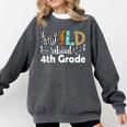 Wild About 4th Grade First Day Of School Teacher Student Comfort Colors Sweatshirt Pepper Wild About 4th Grade First Day Of School Teacher Student Comfort Colors Sweatshirt Pepper