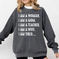 Woman Mom Teacher Wife TIRED T Shirt Cute Mom Teacher Shirts Comfort Colors Sweatshirt Pepper Woman Mom Teacher Wife TIRED T Shirt Cute Mom Teacher Shirts Comfort Colors Sweatshirt Pepper
