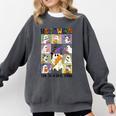 Women Halloween The Teacher Tour Ghosts Pencil Pumpkins Comfort Colors Sweatshirt Pepper Women Halloween The Teacher Tour Ghosts Pencil Pumpkins Comfort Colors Sweatshirt Pepper