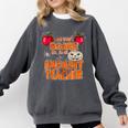 You Won't Scare Me I'm An Infant Teacher Men Women Comfort Colors Sweatshirt Pepper