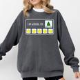I Am Working For Christmas Break Teacher Christmas Comfort Colors Sweatshirt Pepper
