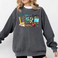 Y'All Gonna LEARN Today Back To School Teacher Appreciation Comfort Colors Sweatshirt Pepper Y'All Gonna LEARN Today Back To School Teacher Appreciation Comfort Colors Sweatshirt Pepper