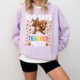 100 Days Of Driving My Teacher Nuts Dabbing Squirrel School Comfort Colors Sweatshirt Orchid 100 Days Of Driving My Teacher Nuts Dabbing Squirrel School Comfort Colors Sweatshirt Orchid