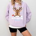 2nd Grade Teacher Christmas Second Grade Squad Reindeer Xmas For Men Women Kids Comfort Colors Sweatshirt Orchid 2nd Grade Teacher Christmas Second Grade Squad Reindeer Xmas For Men Women Kids Comfort Colors Sweatshirt Orchid