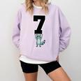 6 7 Matching Teachers Halloween Costume Raccoon Comfort Colors Sweatshirt Orchid