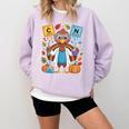 67 Chemistry Science Teacher Periodic Table Thanksgiving Comfort Colors Sweatshirt Orchid