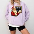67 Teacher Santa Christmas Six Seven Meme Math Xmas Comfort Colors Sweatshirt Orchid 67 Teacher Santa Christmas Six Seven Meme Math Xmas Comfort Colors Sweatshirt Orchid