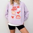 67 History Teacher Teacher 6 7 Overuse '67 Comfort Colors Sweatshirt Orchid 67 History Teacher Teacher 6 7 Overuse '67 Comfort Colors Sweatshirt Orchid