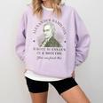 Alexander Hamilton Wrote 51 Essays In 6 Months Teacher Quote Comfort Colors Sweatshirt Orchid Alexander Hamilton Wrote 51 Essays In 6 Months Teacher Quote Comfort Colors Sweatshirt Orchid