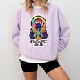 Anti Bullying Kindness Ninja School Teacher Student Comfort Colors Sweatshirt Orchid Anti Bullying Kindness Ninja School Teacher Student Comfort Colors Sweatshirt Orchid