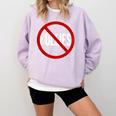Anti Bullying No Bullies School Teacher Student Kindness Comfort Colors Sweatshirt Orchid