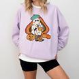 Art Teacher Painting Brushes Retro Pumpkin Ghost Artist Comfort Colors Sweatshirt Orchid Art Teacher Painting Brushes Retro Pumpkin Ghost Artist Comfort Colors Sweatshirt Orchid