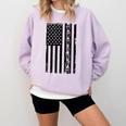 ASL Flag Sign Language Deaf ASL Teacher For Men Women Comfort Colors Sweatshirt Orchid ASL Flag Sign Language Deaf ASL Teacher For Men Women Comfort Colors Sweatshirt Orchid