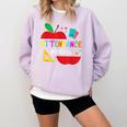 Attendance Matters Teacher Apple For Back To School Comfort Colors Sweatshirt Orchid Attendance Matters Teacher Apple For Back To School Comfort Colors Sweatshirt Orchid
