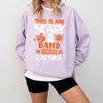 Band Teacher Halloween Shirt Costume School Marching Band For Men Women Comfort Colors Sweatshirt Orchid Band Teacher Halloween Shirt Costume School Marching Band For Men Women Comfort Colors Sweatshirt Orchid