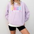 Behavior Squad Therapy Therapists Teachers Behavior Team Comfort Colors Sweatshirt Orchid Behavior Squad Therapy Therapists Teachers Behavior Team Comfort Colors Sweatshirt Orchid