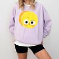 The Big Cheese Good Egg Teacher Halloween Costume Food Group Comfort Colors Sweatshirt Orchid