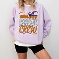 Biology Boo Crew Halloween Biology Teacher Matching For Men Women Kids Comfort Colors Sweatshirt Orchid