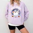 Boo Jour Ghost Halloween French Teacher Cute Coffe Croissant Comfort Colors Sweatshirt Orchid Boo Jour Ghost Halloween French Teacher Cute Coffe Croissant Comfort Colors Sweatshirt Orchid