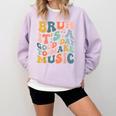 Bruh It's A Good Day To Make Music Musician Music Teacher Comfort Colors Sweatshirt Orchid Bruh It's A Good Day To Make Music Musician Music Teacher Comfort Colors Sweatshirt Orchid