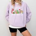 All Is Calm Said No Teacher Ever Teacher Christmas Comfort Colors Sweatshirt Orchid All Is Calm Said No Teacher Ever Teacher Christmas Comfort Colors Sweatshirt Orchid