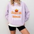 You Cannot Scare Me I'm An Toddler Teacher Halloween Men Women Kids Comfort Colors Sweatshirt Orchid You Cannot Scare Me I'm An Toddler Teacher Halloween Men Women Kids Comfort Colors Sweatshirt Orchid