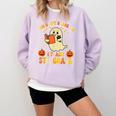 You Can't Scare Me I Teach 5th Grade Teacher Halloween Ghost Comfort Colors Sweatshirt Orchid You Can't Scare Me I Teach 5th Grade Teacher Halloween Ghost Comfort Colors Sweatshirt Orchid