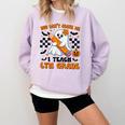 You Can't Scare Me I Teach 6th Grade Retro Teacher Halloween Comfort Colors Sweatshirt Orchid You Can't Scare Me I Teach 6th Grade Retro Teacher Halloween Comfort Colors Sweatshirt Orchid