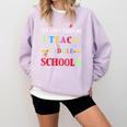 You Can't Scare Me I Teach Middle School Teacher For Men Women Comfort Colors Sweatshirt Orchid You Can't Scare Me I Teach Middle School Teacher For Men Women Comfort Colors Sweatshirt Orchid