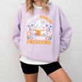 You Can't Scare Me I Teach Preschool Teacher Halloween Comfort Colors Sweatshirt Orchid You Can't Scare Me I Teach Preschool Teacher Halloween Comfort Colors Sweatshirt Orchid
