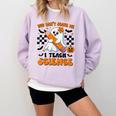 You Can't Scare Me I Teach Science Retro Teacher Halloween Comfort Colors Sweatshirt Orchid You Can't Scare Me I Teach Science Retro Teacher Halloween Comfort Colors Sweatshirt Orchid