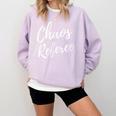 Chaos Referee For Mom Dad Teacher Shirt Cute Coach For Men Women Comfort Colors Sweatshirt Orchid Chaos Referee For Mom Dad Teacher Shirt Cute Coach For Men Women Comfort Colors Sweatshirt Orchid