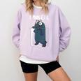 Chemistry Chemist Student Science Teacher Mole Comfort Colors Sweatshirt Orchid
