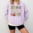 Childcare Is My Jam Child Care Teacher School Psychologist Comfort Colors Sweatshirt Orchid Childcare Is My Jam Child Care Teacher School Psychologist Comfort Colors Sweatshirt Orchid