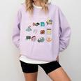 Christmas 12 Days Of Math Math Teacher Xmas STEM STEMS Comfort Colors Sweatshirt Orchid Christmas 12 Days Of Math Math Teacher Xmas STEM STEMS Comfort Colors Sweatshirt Orchid