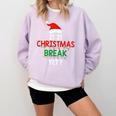 Is It Christmas Break Yet Teacher Xmas Winter Saying Comfort Colors Sweatshirt Orchid Is It Christmas Break Yet Teacher Xmas Winter Saying Comfort Colors Sweatshirt Orchid