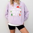 Is It Christmas Break Yet Xmas Holiday Teacher Women Comfort Colors Sweatshirt Orchid Is It Christmas Break Yet Xmas Holiday Teacher Women Comfort Colors Sweatshirt Orchid