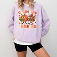 Crunching Numbers Just Like Leaves Pumpkin Fall Teacher Comfort Colors Sweatshirt Orchid Crunching Numbers Just Like Leaves Pumpkin Fall Teacher Comfort Colors Sweatshirt Orchid