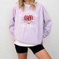 Cute Spanish Teacher Dual Language Bilingual Teacher Men Women Comfort Colors Sweatshirt Orchid