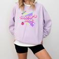 Cute Teacher's Aide Shirt 80's 90's Back To School For Men Women Comfort Colors Sweatshirt Orchid Cute Teacher's Aide Shirt 80's 90's Back To School For Men Women Comfort Colors Sweatshirt Orchid