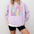 In My Daycare Era Groovy Teacher Daycare First Day Of School Comfort Colors Sweatshirt Orchid In My Daycare Era Groovy Teacher Daycare First Day Of School Comfort Colors Sweatshirt Orchid